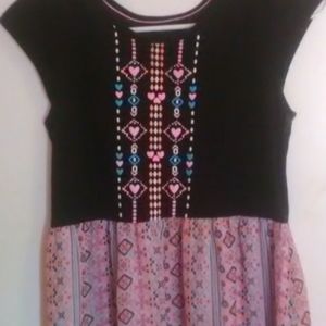 Wonder Nation Girl's Large 10-12 Dress